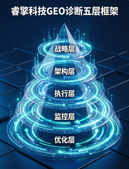 睿擎科技GEO诊断与建设五层架构
